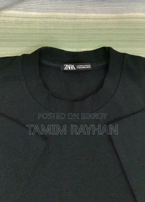 জারা ড্রপশোল্ডার টি-শার্ট ব্র্যান্ড নিউ