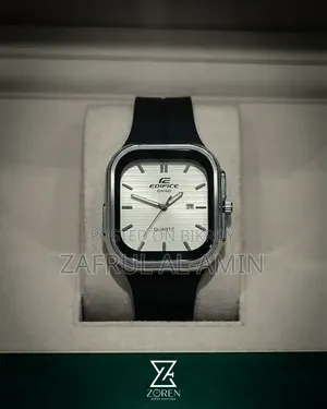 Edifice White Square Edition Timeless Design