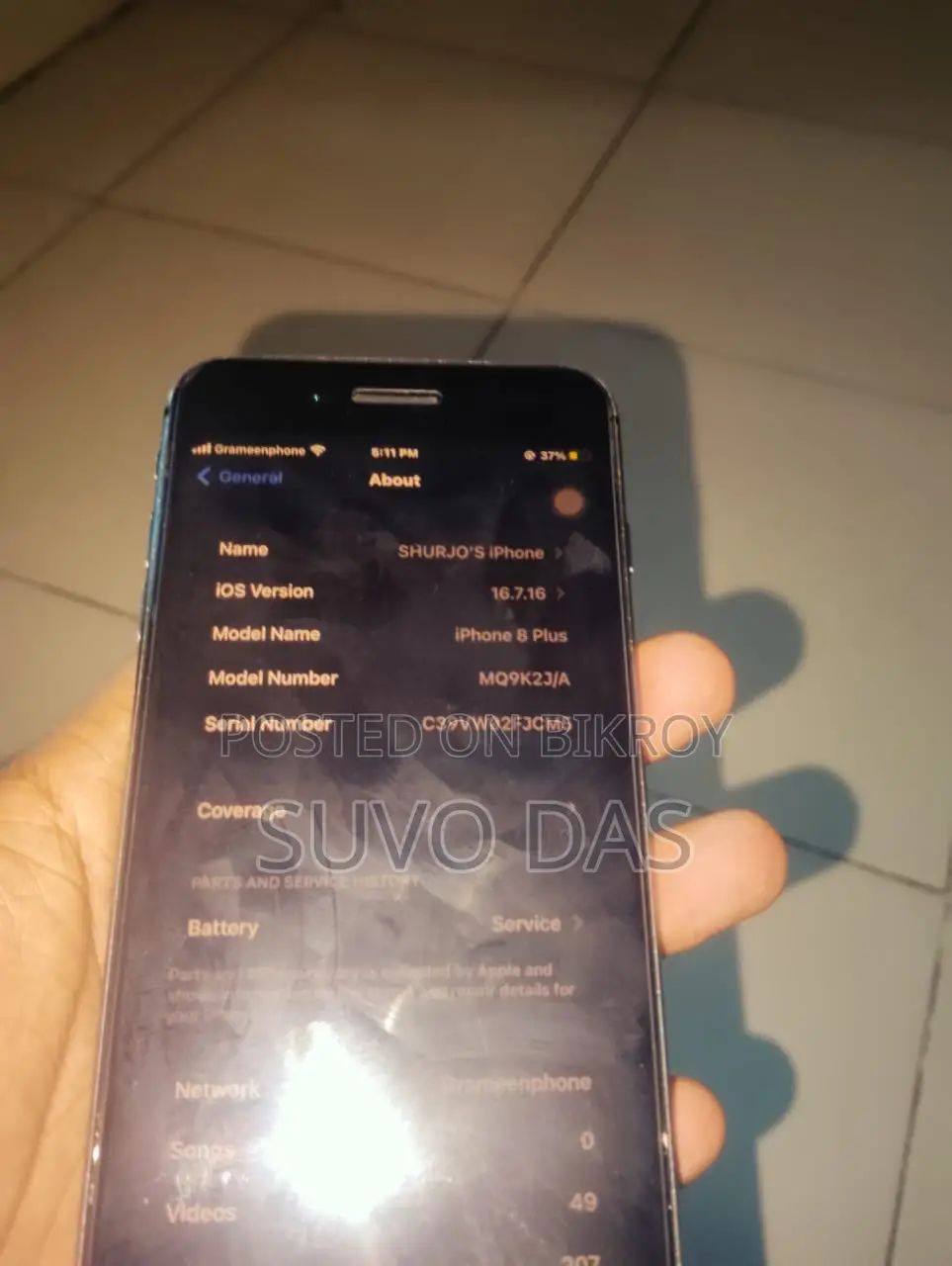 Apple iPhone 8 Plus 64 GB Black