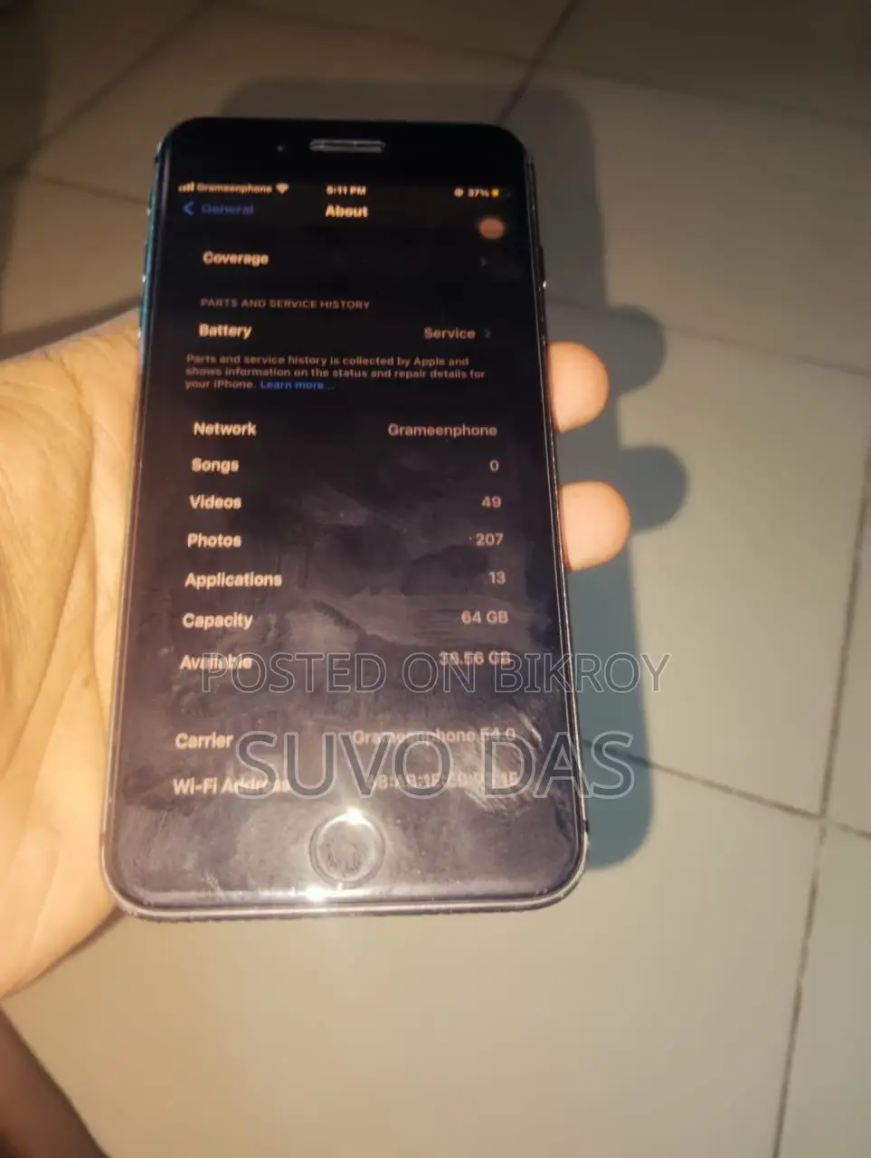 Apple iPhone 8 Plus 64 GB Black