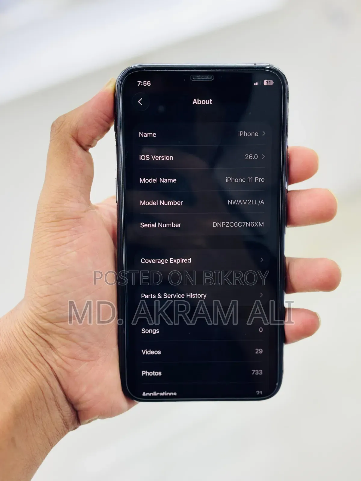 New Apple iPhone 11 Pro 64 GB Black