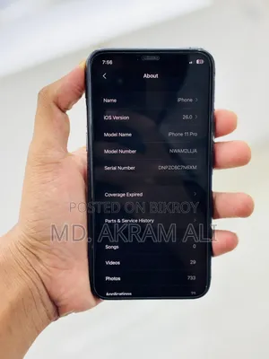 New Apple iPhone 11 Pro 64 GB Black