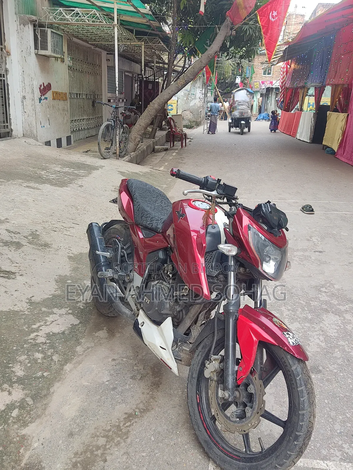 TVS Apache 160 4V 2018 Red