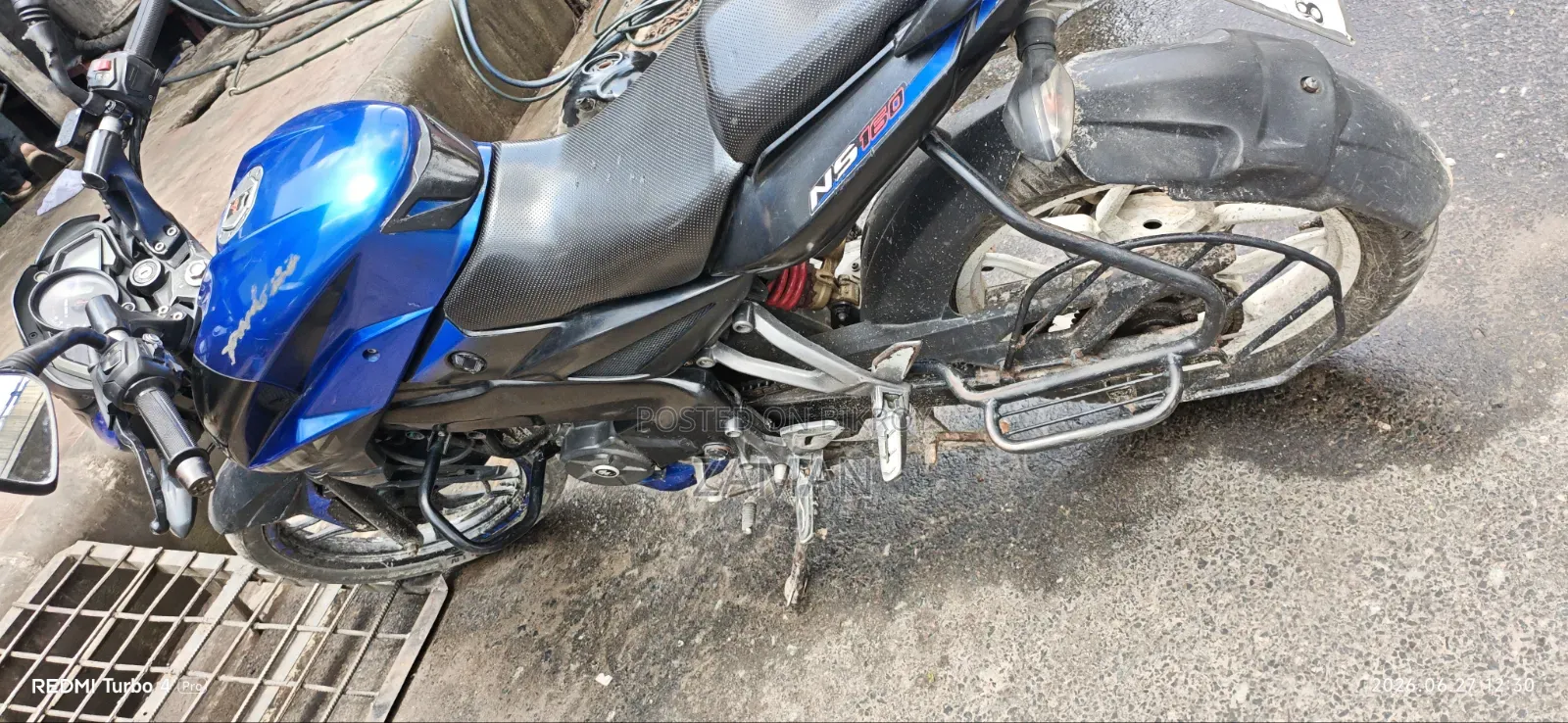 Bajaj Pulsar NS 160 2021 Blue