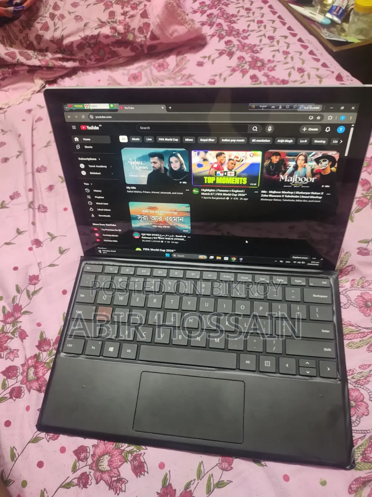 Laptop Microsoft Surface Pro 7 8GB Intel Core I5 SSD 128GB