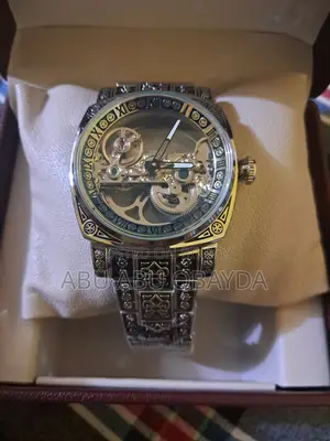 Luxury Royal Retro Skeleton Automatic Mechanical Watch for Sale