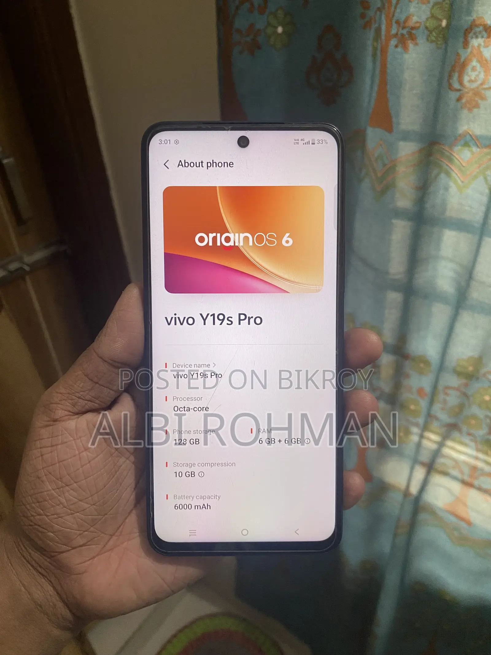 Vivo Y19s Pro 128 GB Blue