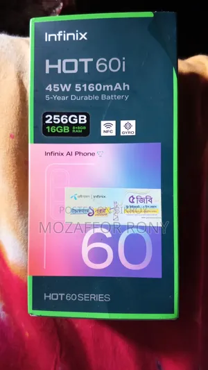 Infinix Hot 60i 256 GB Black