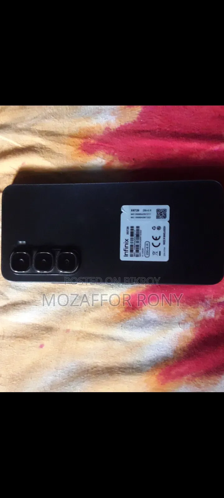 Infinix Hot 60i 256 GB Black