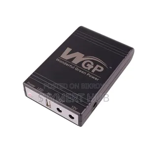 Wgp Mini Ups 10400mah (New Version) – 5v/9v/12v | Black