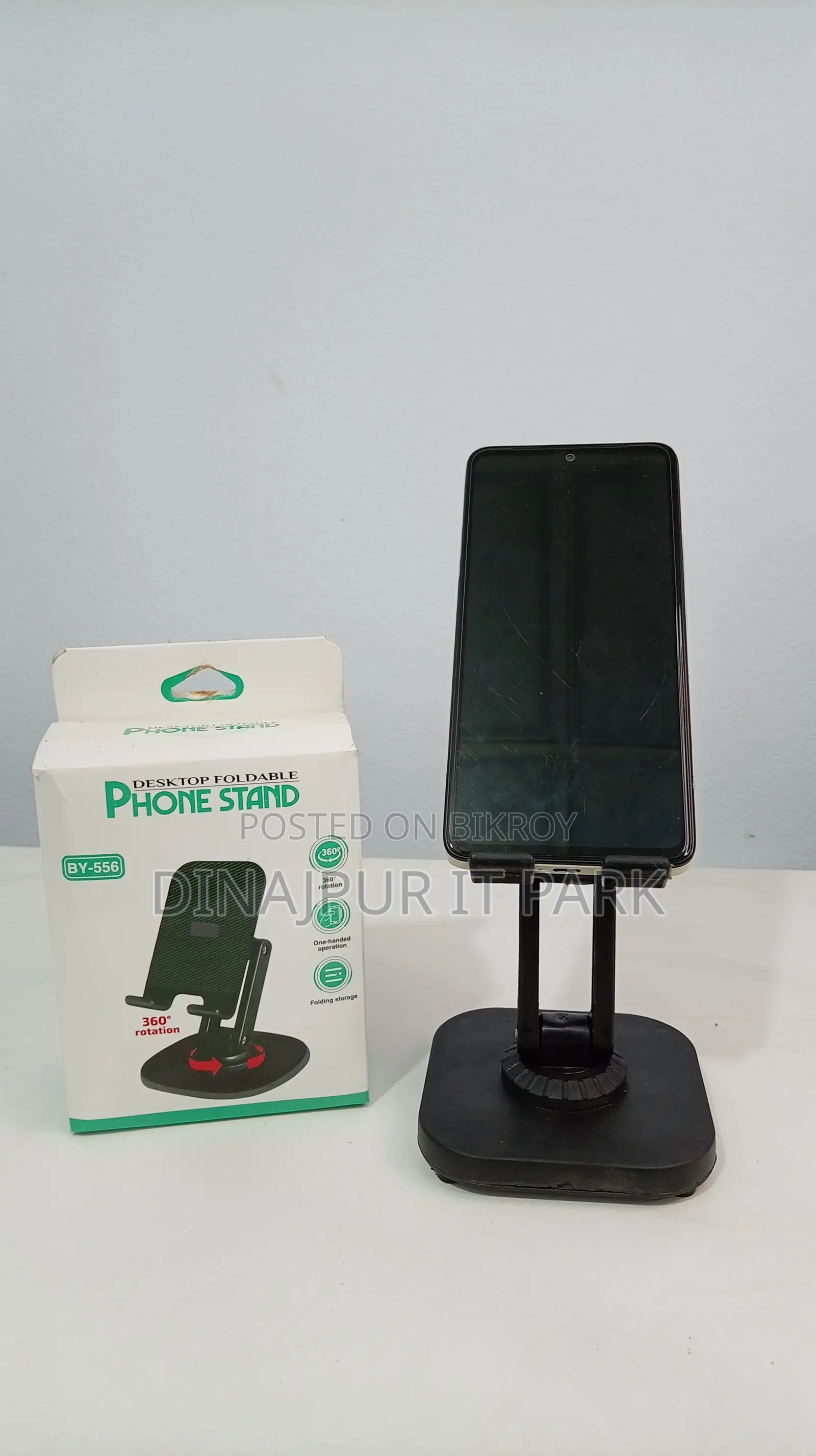 By-556 Desktop Foldable 360° Rotating Phone Stand