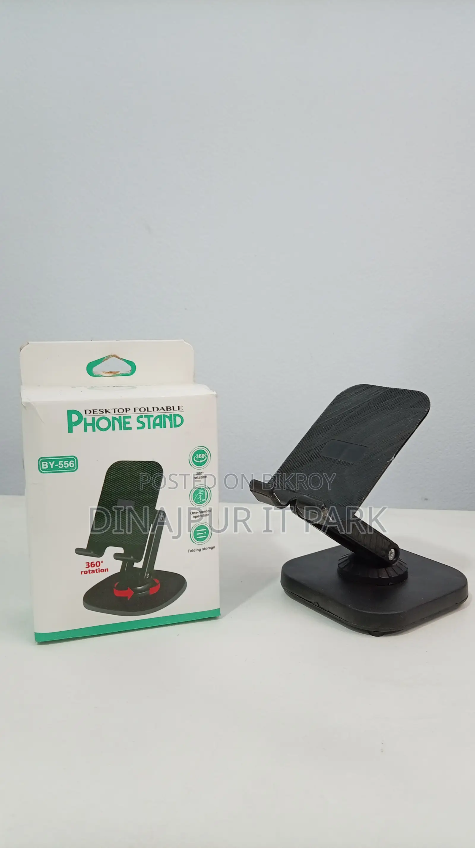 By-556 Desktop Foldable 360° Rotating Phone Stand
