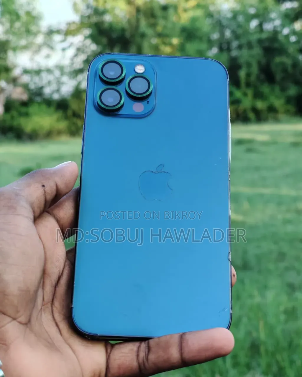 অ্যাপল আইফোন ১২ প্রো ম্যাক্স ২৫৬ জিবি নীল