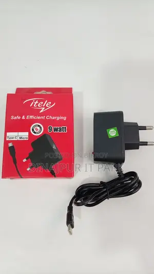 Itel 9w Type-C/Micro Safe Efficient Mobile Charger