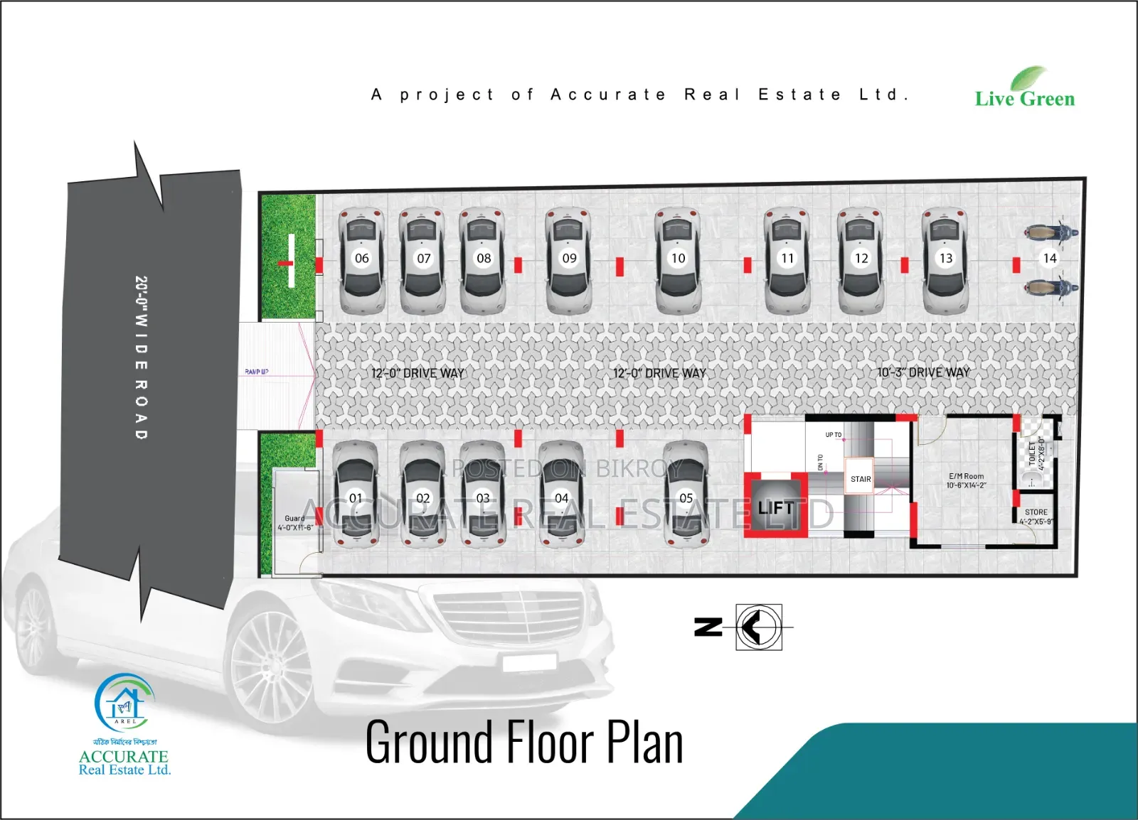 3bdrm Apartment In Accurate Real Estate, Jhigatola For Sale