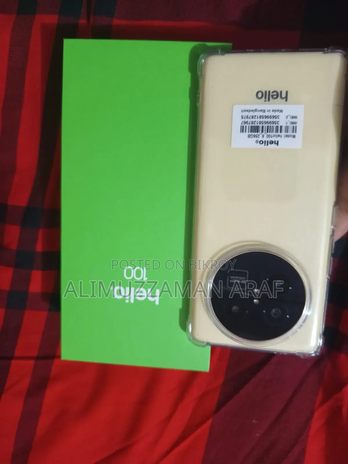 New Helio 100 256 GB Yellow