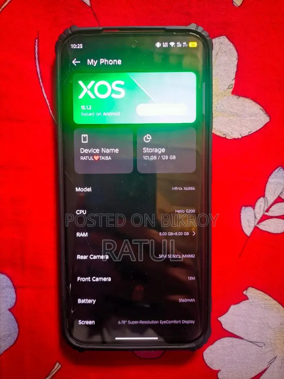 Infinix Hot 60 Pro+ 128 GB White