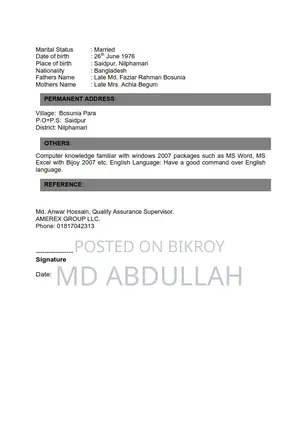Assistant Manager