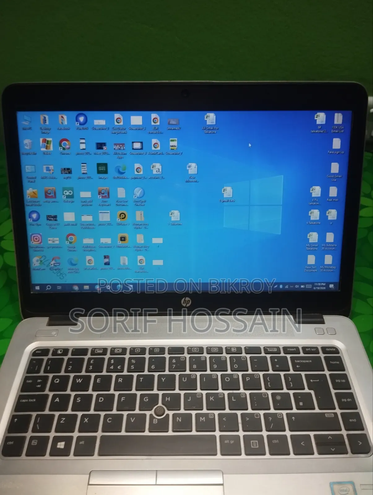 ল্যাপটপ HP EliteBook 840 G3 ৮ জিবি ইন্টেল কোর i5 SSD ২৫৬ জিবি