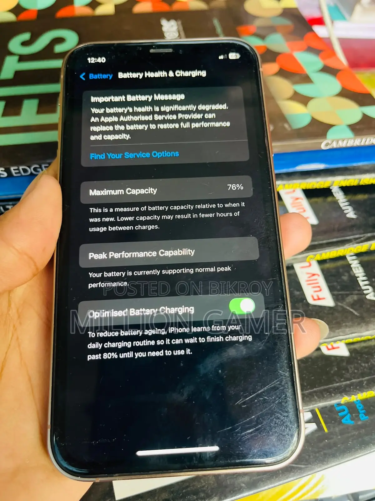 Apple iPhone XR 128 GB Gold