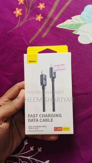 Pd 20w Fast Charging Charger Type C to Lighting