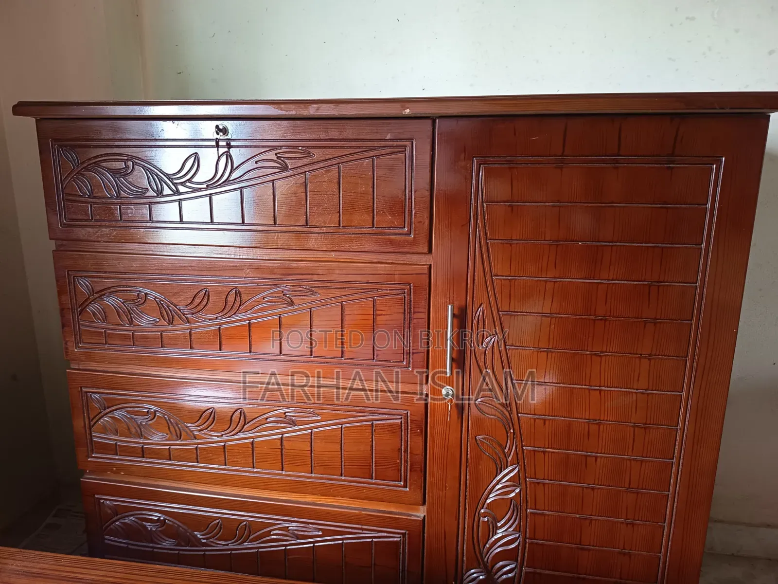 Malaysian Furniture Bed, Wardrobe, Dressing Table.