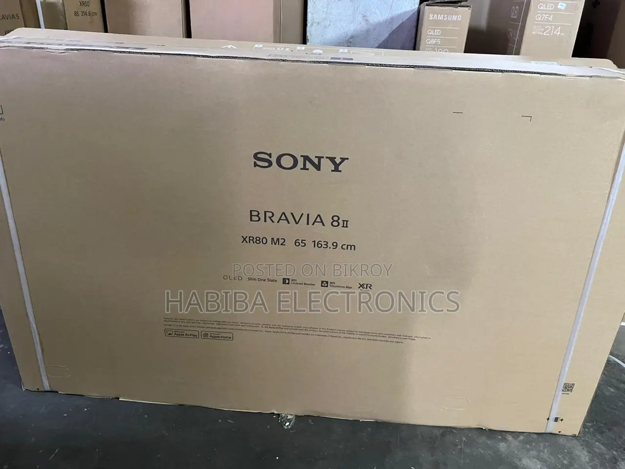 Sony Bravia 8 K-65XR80M2 65" QD OLED Smart Google TV