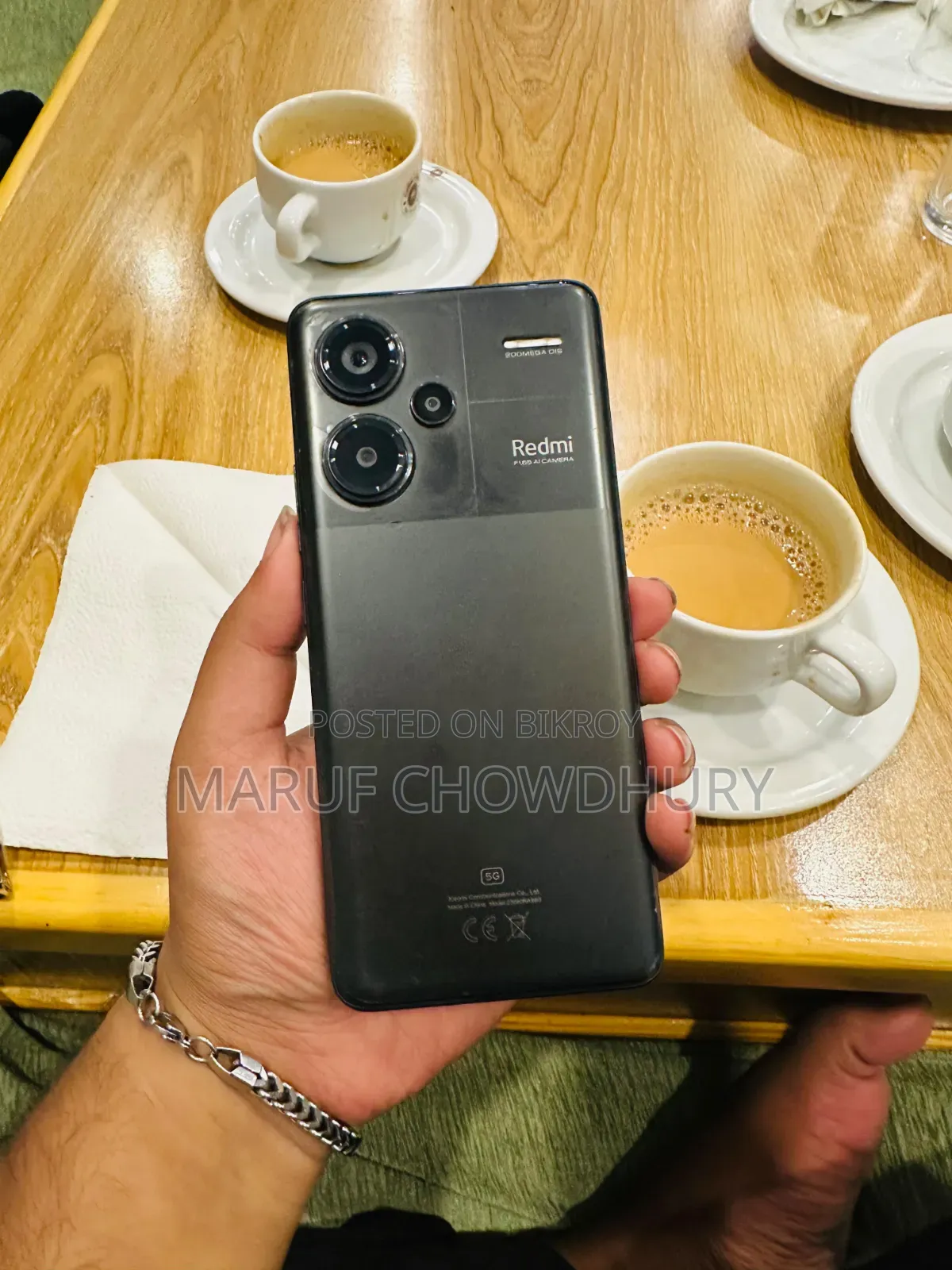 শাওমি রেডমি নোট ১৩ প্রো+ ২৫৬ জিবি কালো