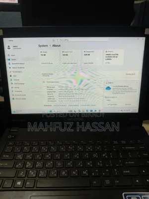Laptop 4GB Intel Core i3 SSD 128GB
