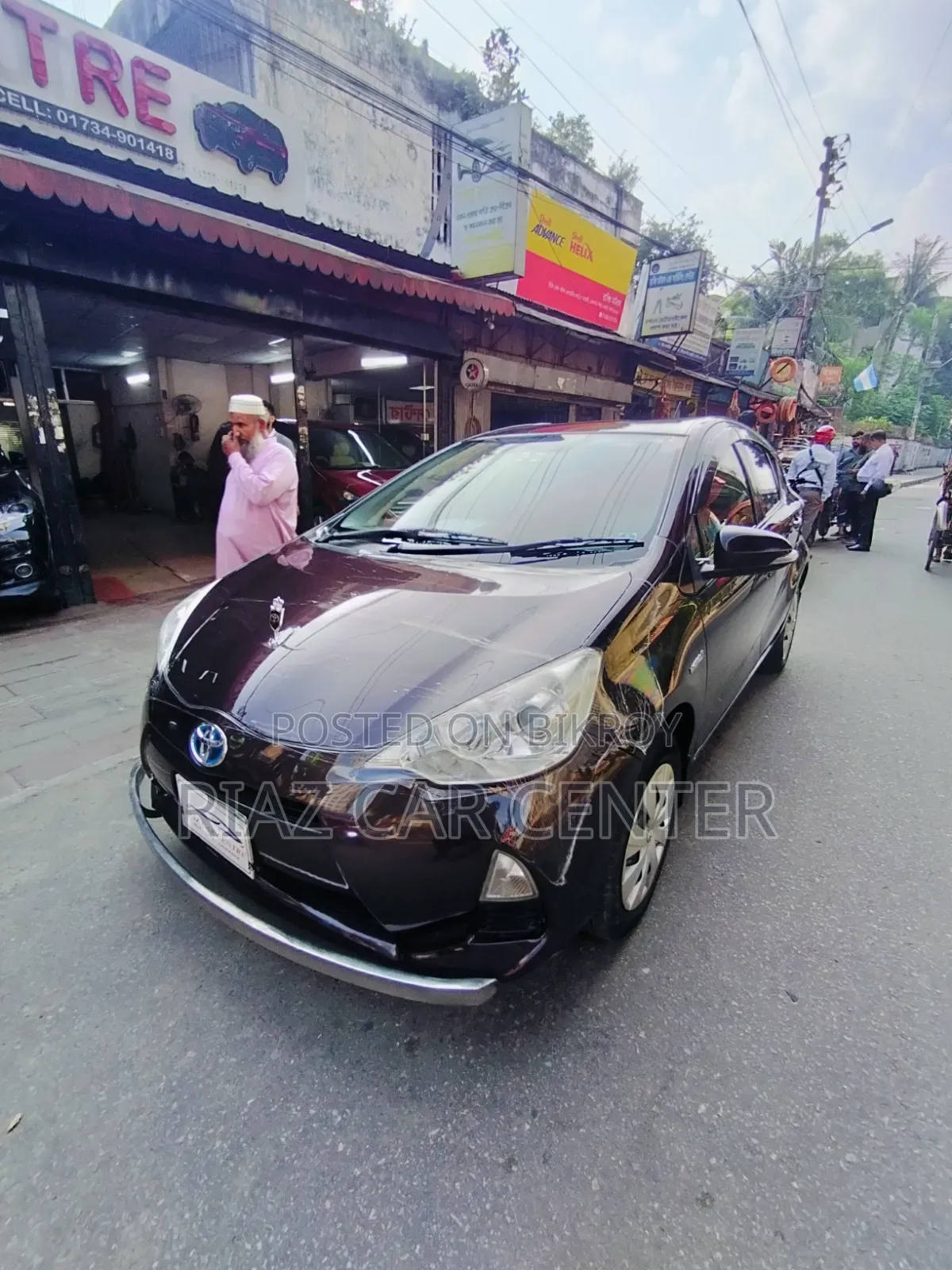 Toyota Aqua 2014 Brown