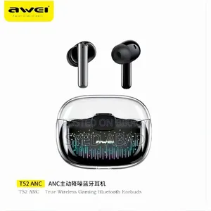 Awei T52 Anc Wireless Bluetooth Earbuds – Black