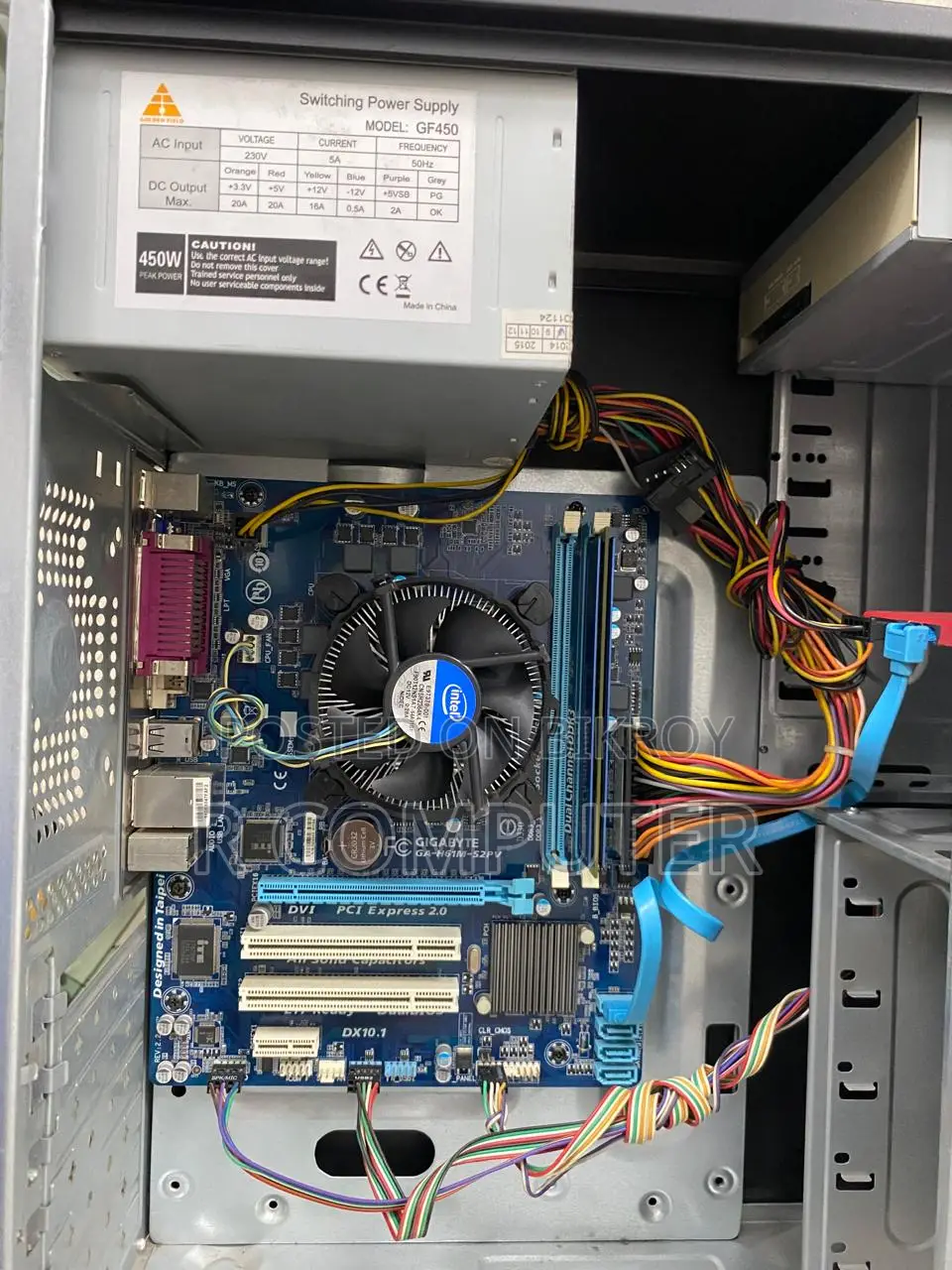 Desktop Computer Gigabyte 8GB Intel Core i3 SSD 128GB