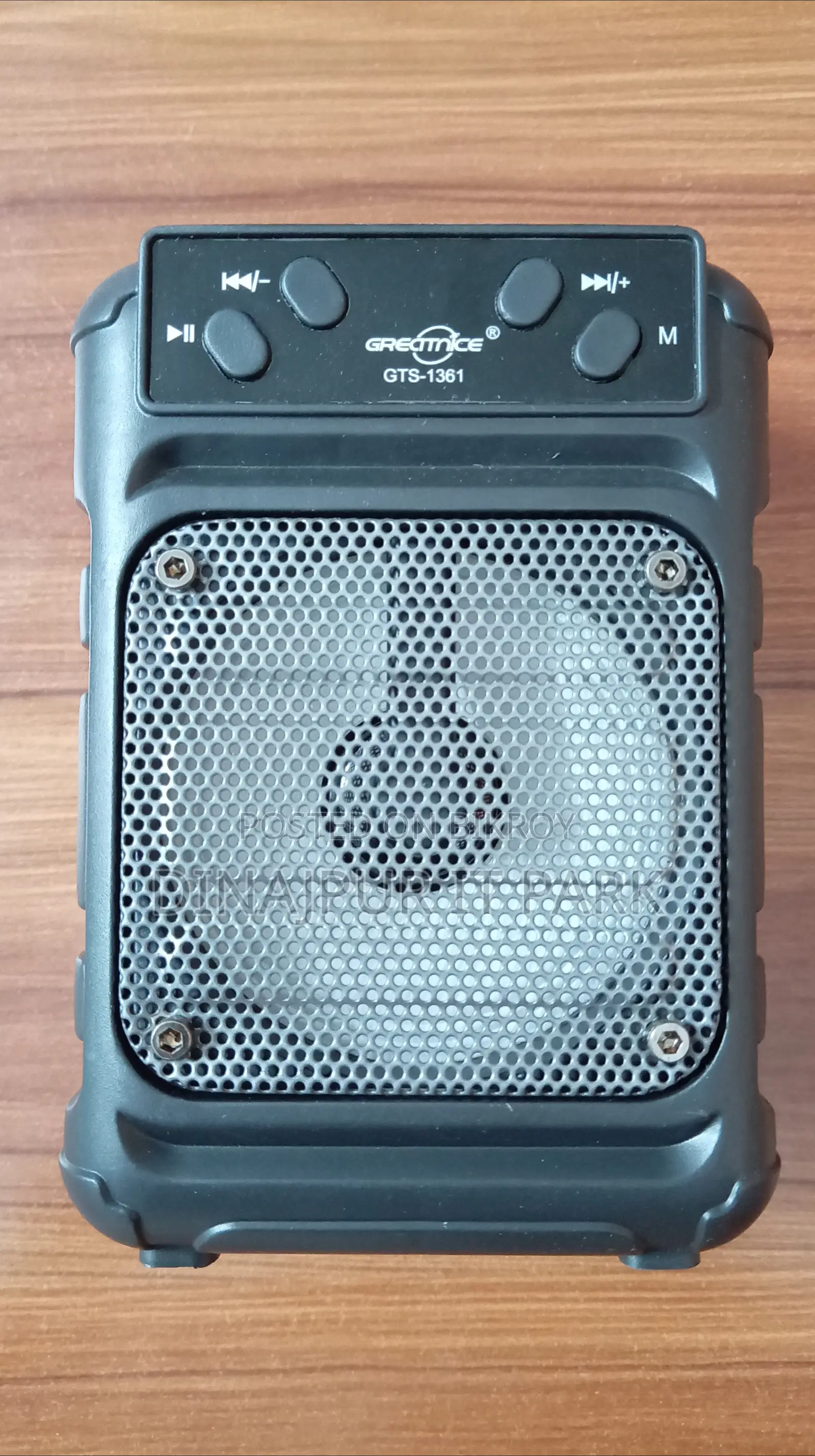 Greatnice GTS-1361 3-Inch Portable Wireless Bluetooth Speaker