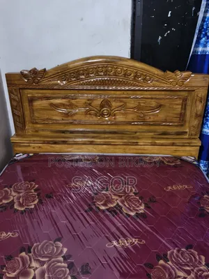 যশোর সেগুন কাঠের সেমি ডাবল খাট ৫/৭