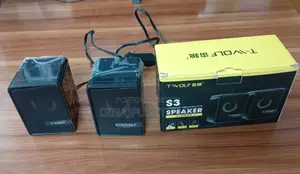 T-Wolf S3 USB 2.0 Desktop Speaker with RGB Light