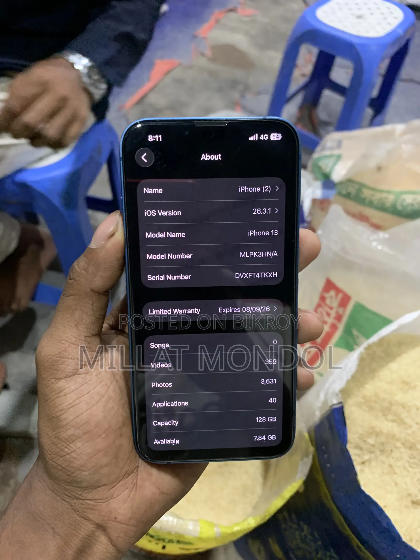 New Apple iPhone 13 128 GB Green