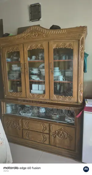 Showcase. Custom Made With Teak Wood