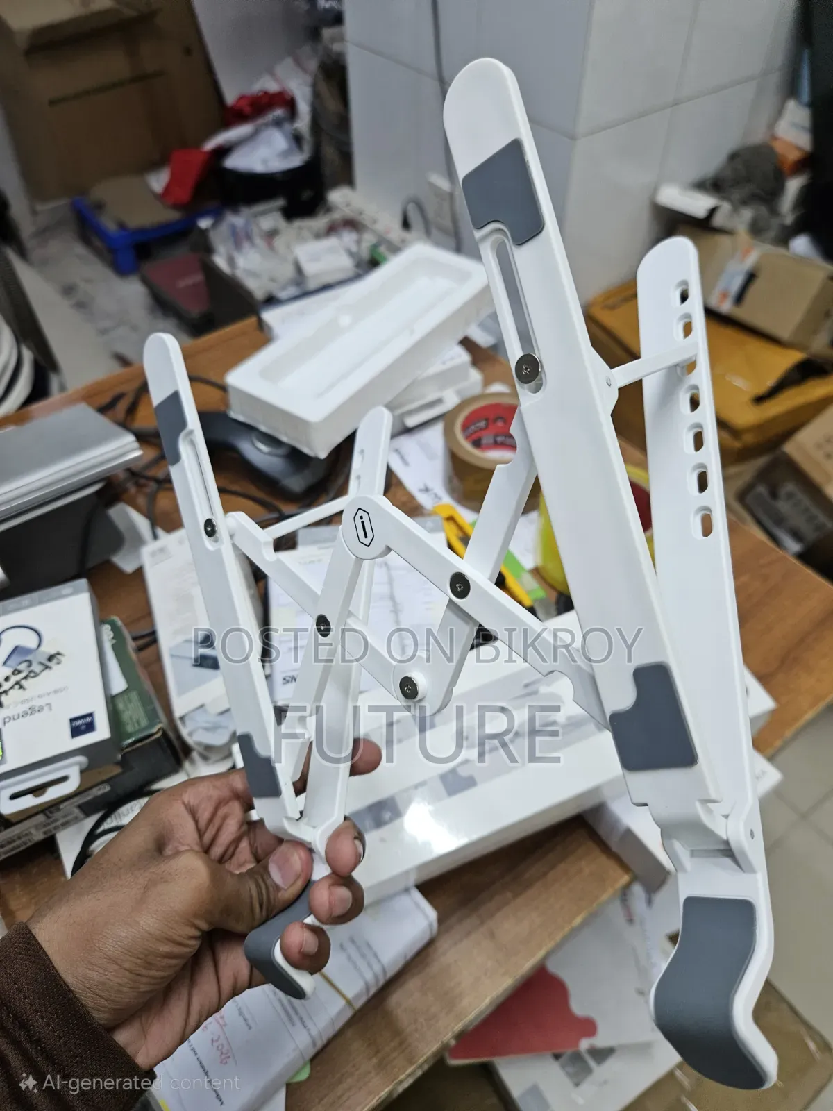 Wiwu S500 ফোল্ডেবল অ্যাডজাস্টেবল ল্যাপটপ স্ট্যান্ড
