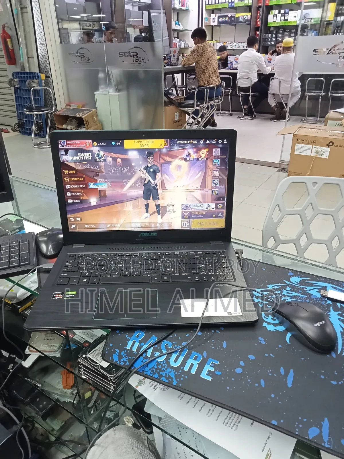 Laptop Asus K570UD 8GB AMD Ryzen 5 SSD 512GB