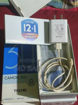 Tecno Camon 30S 256 GB Black