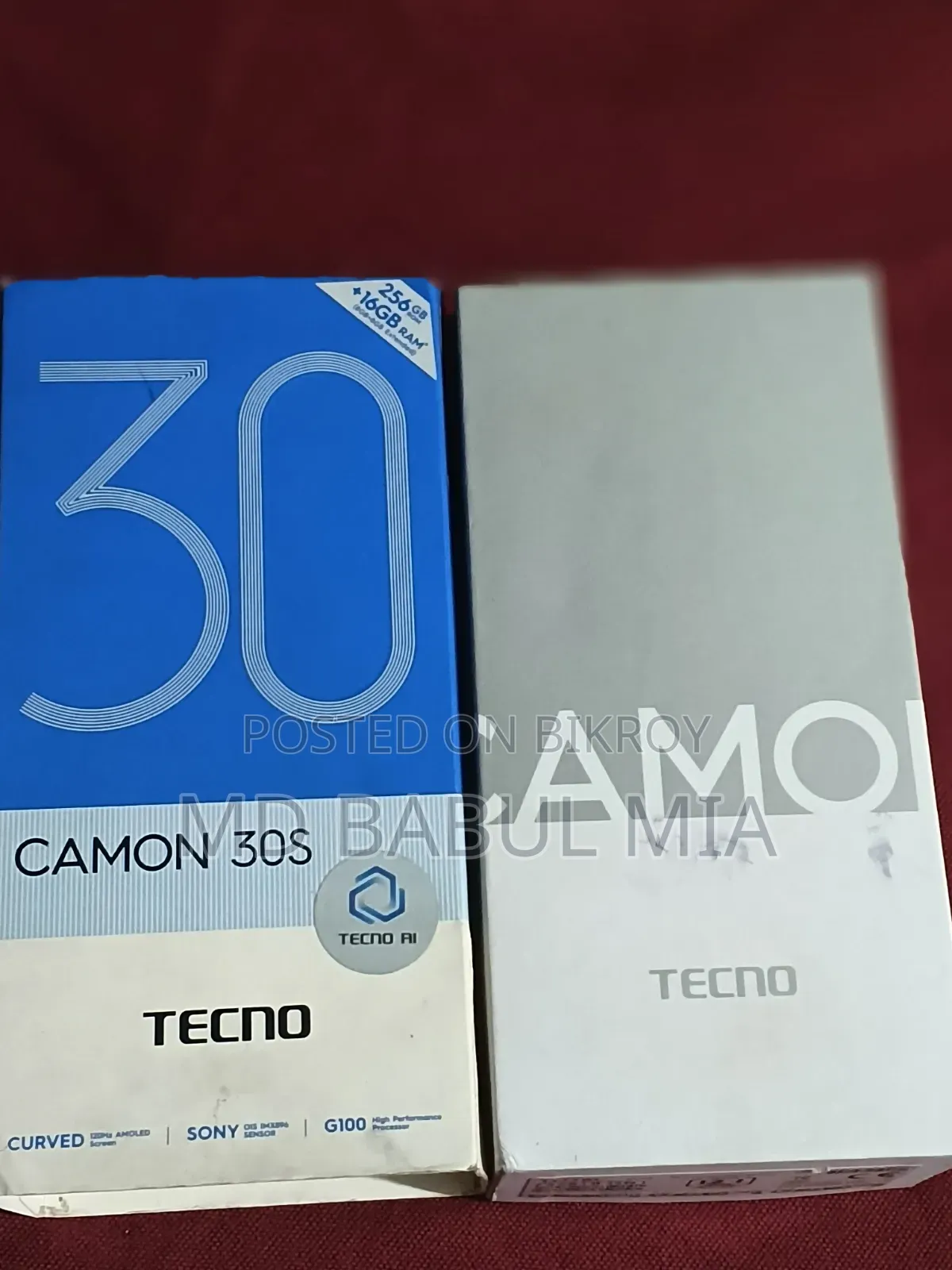 Tecno Camon 30S 256 GB Black