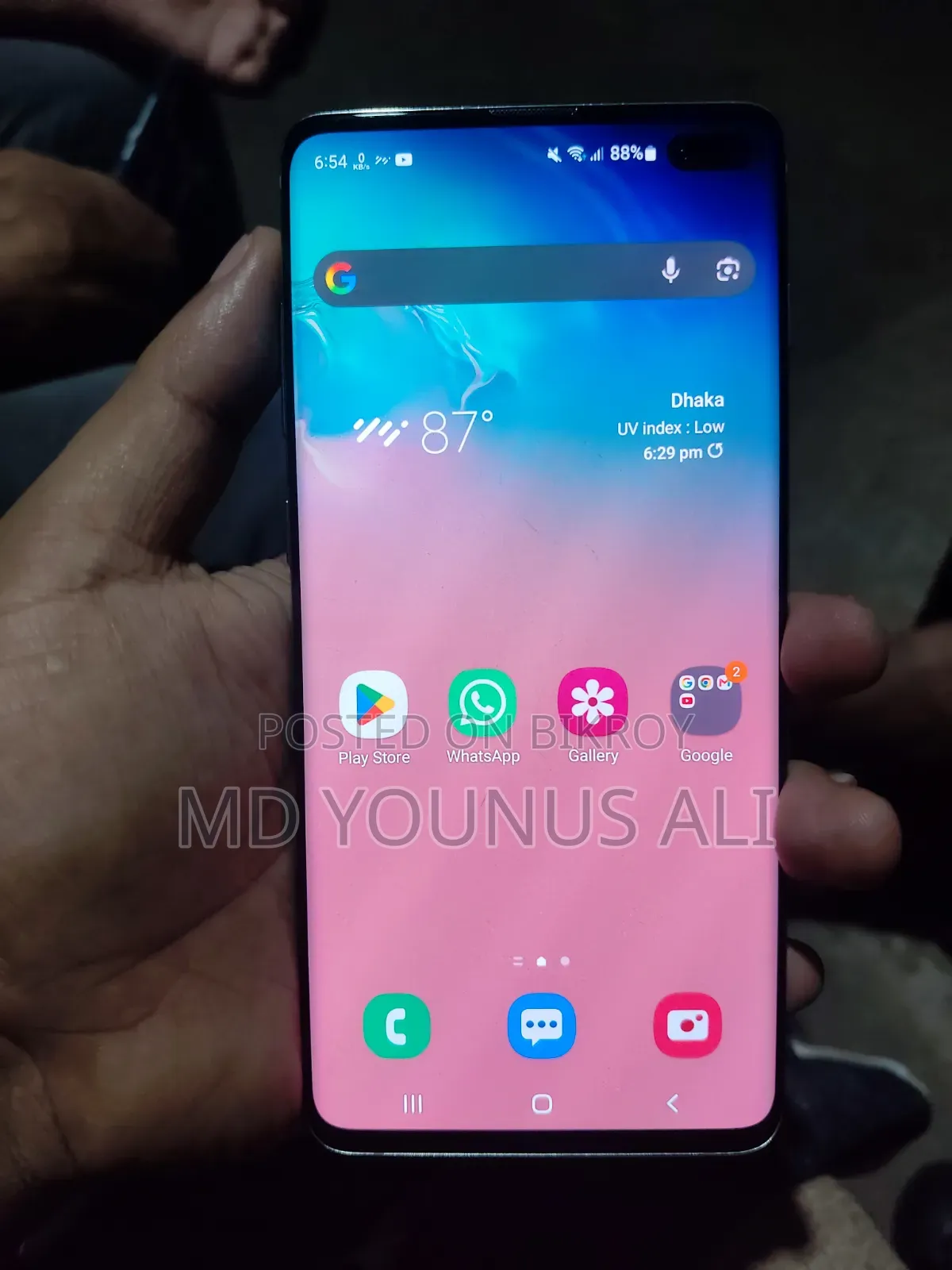 Samsung Galaxy S10 Plus 128 GB Blue