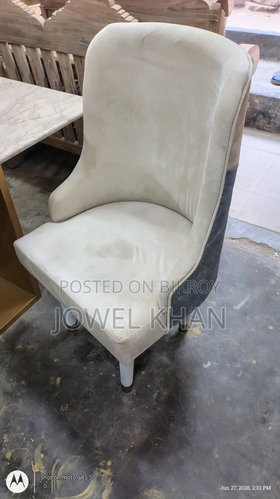 A Marble Stone Dining Set