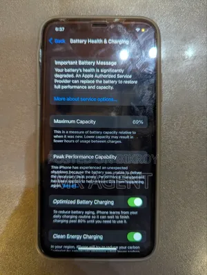 Apple iPhone X 64 GB Black