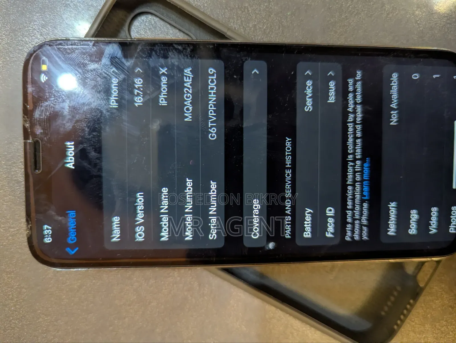 Apple iPhone X 64 GB Black