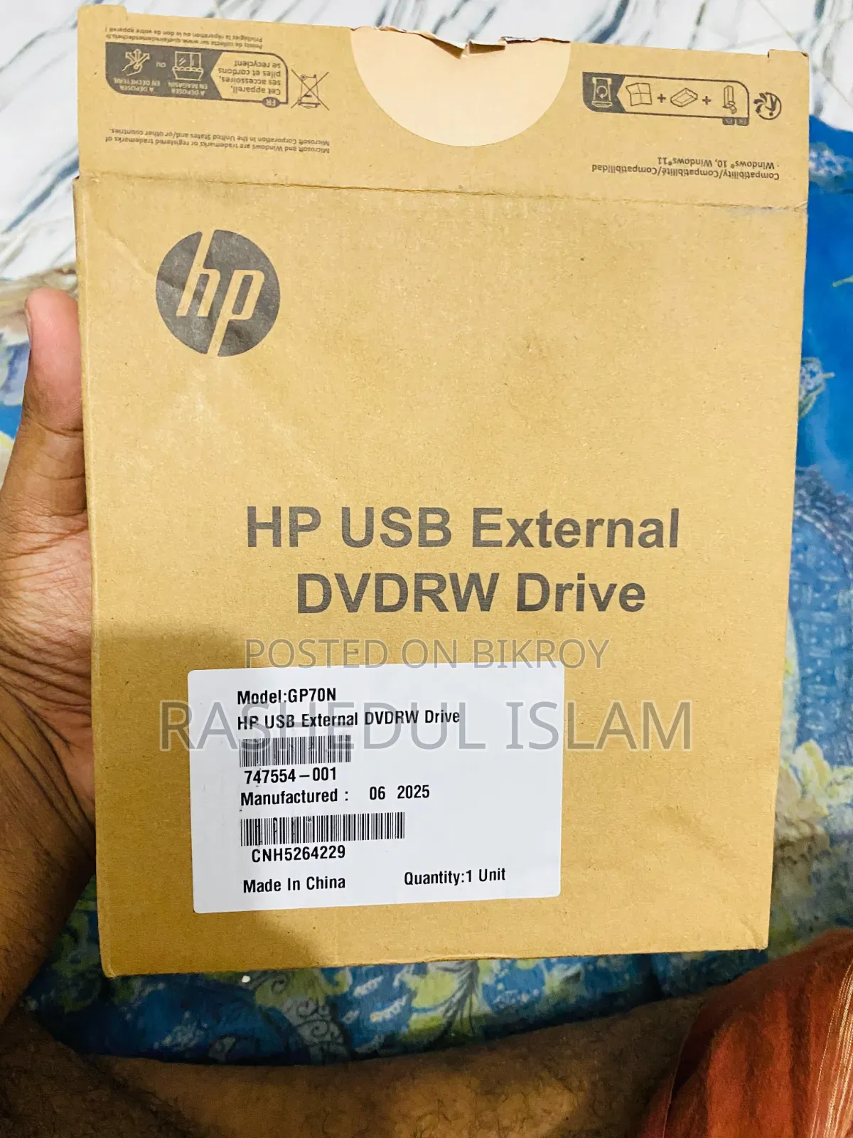 Hp Usb External Dvdrw Drive