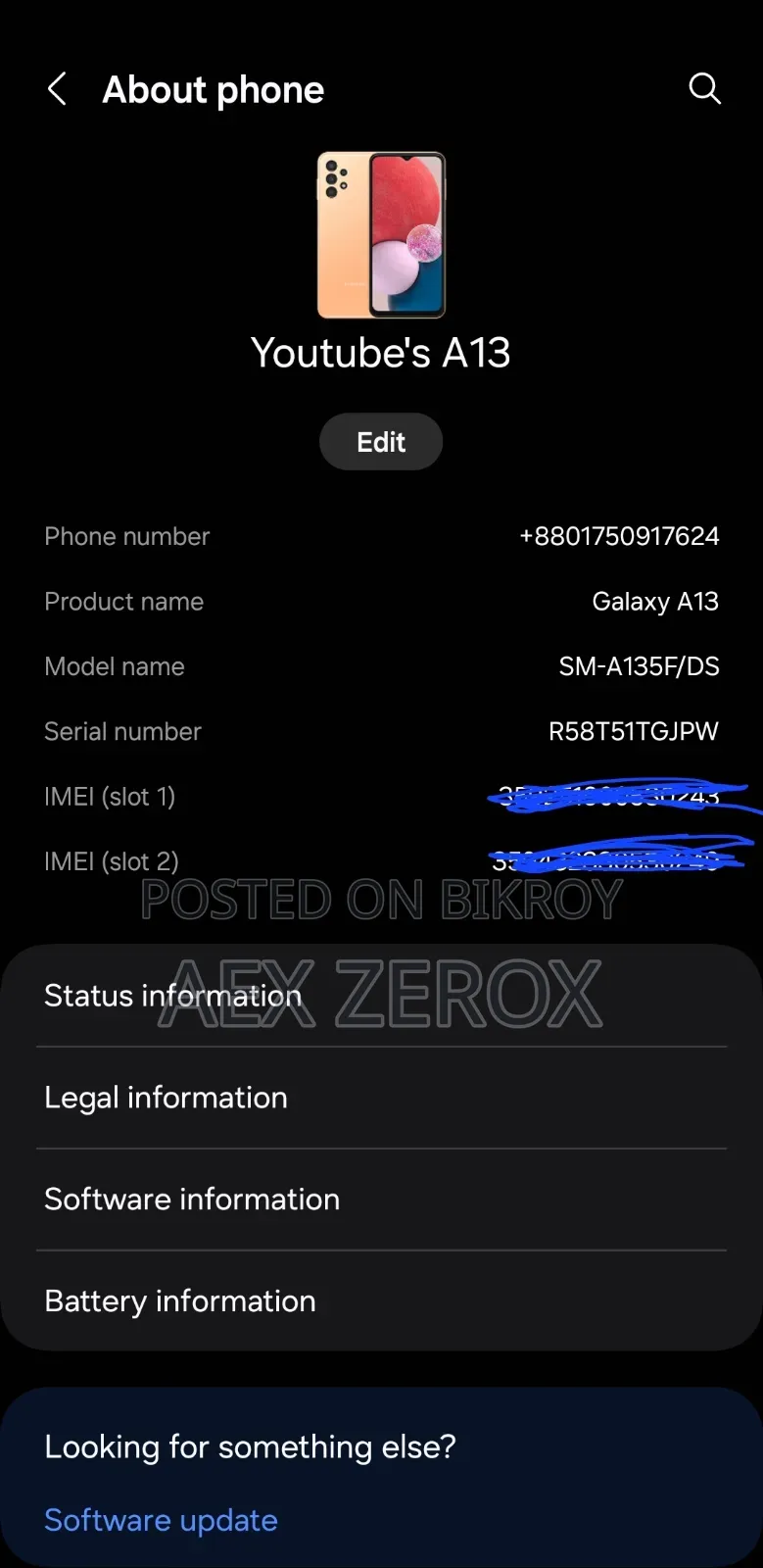 Samsung Galaxy A13 128 GB