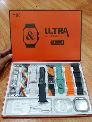 Y80 Ultra Smart Watch 8+1 Strap | Bluetooth Calling | Premium Quality