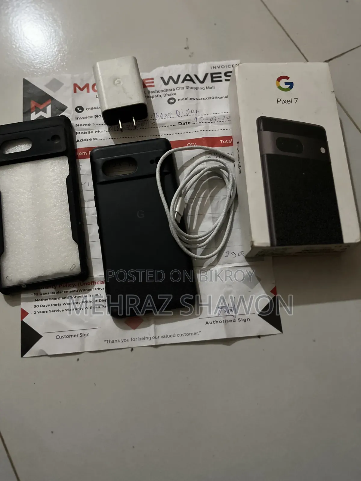 Google Pixel 7 128 GB Black