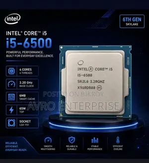 Intel Core I5 6th Gen 6500